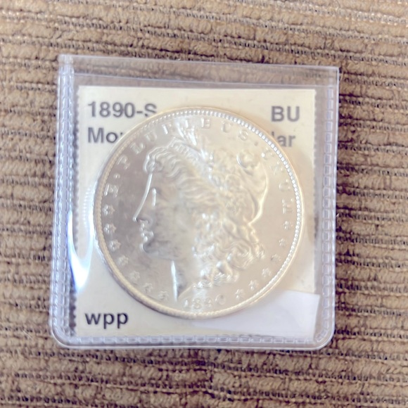 Jewelry - 1890-S Morgan Silver Dollar Coin